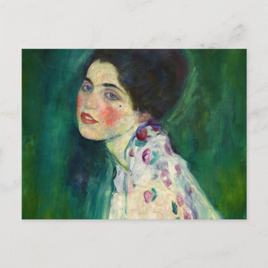 Portrait of a Lady, 1916-1917 by Gustav Klimt ポストカード (正面)