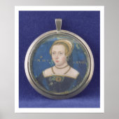 Portrait of a Lady, possibly Lady Jane Grey, c.154 ポスター (正面)