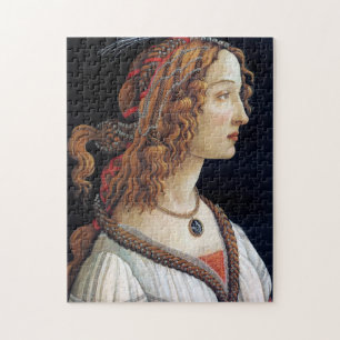 Portrait of a Lady, Sandro Botticelli ジグソーパズル