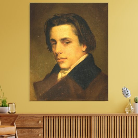 Portrait Of A Man キャンバスプリント (インサイチュ (リビング))