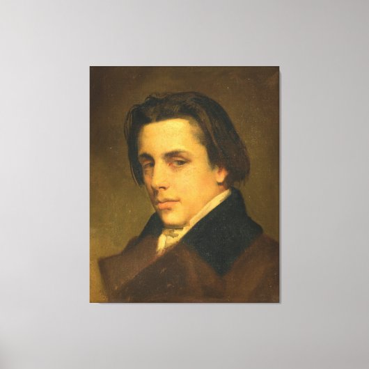 Portrait Of A Man キャンバスプリント (正面)