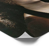 Portrait of a noblewoman by Leonardo da Vinci ポスター (角)