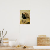 Portrait of a Nubian ポスター (キッチン)