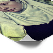 Portrait of a Woman - by Robert Campin (c. 1435) ポスター (角)