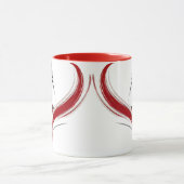 Portrait of a woman in peace. マグカップ (中央)