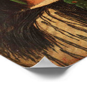 'Portrait of a Young Maori Woman with Moko' ポスター (角)