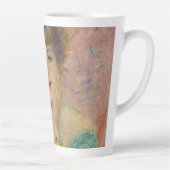 Portrait of Actress Jeanne Samary, Auguste Renoir カフェラテマグ (右)