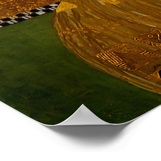 Portrait of Adele Bloch-Bauer I by Gustav Klimt ポスター (角)