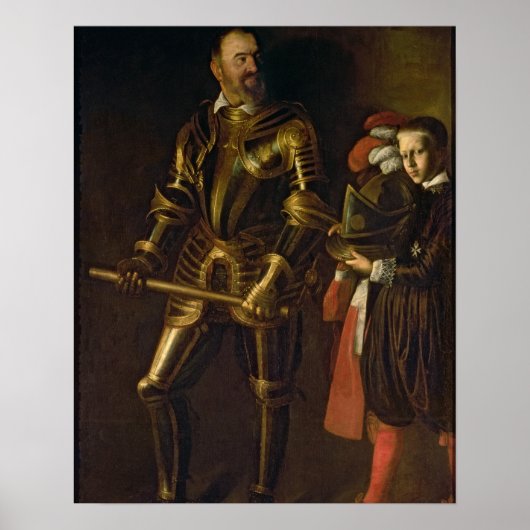 Portrait of Alof de Wignacourt, Grand Master of th ポスター (正面)