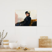 Portrait of an Unknown Woman by Ivan Kramskoi ポスター (キッチン)