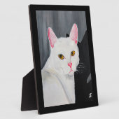 Portrait of Blanca Painting by Alfred Fox フォトプラーク (側面)