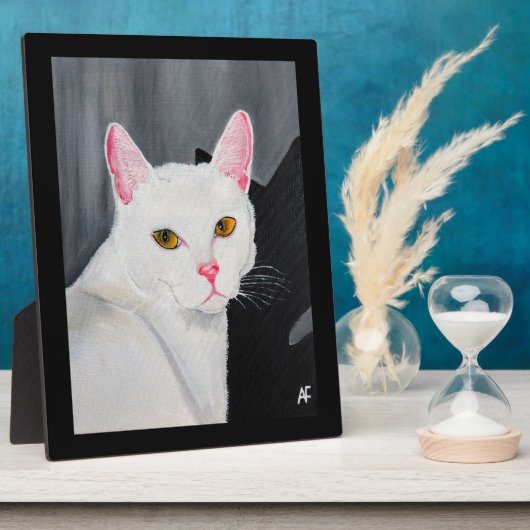 Portrait of Blanca Painting by Alfred Fox フォトプラーク (側面)