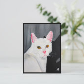 Portrait of Blanca Painting by Alfred Fox ポストカード (スタンド正面)