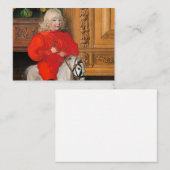 Portrait of Casimir Laurin, Murre by Carl Larsson ノートカード (正面/裏面)