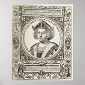 Portrait of Christopher Columbus ポスター (正面)