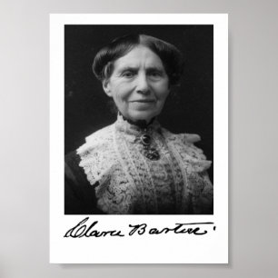 Portrait of Clara Barton ポスター