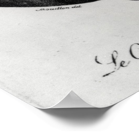 Portrait of Count Joseph de Maistre ポスター (角)