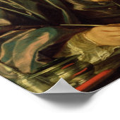 Portrait of Denis Diderot  1767 ポスター (角)