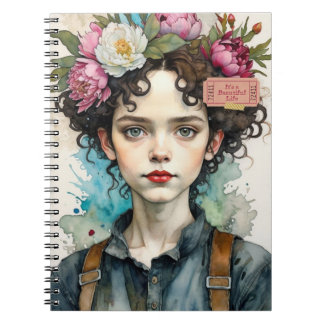 Portrait of Edith It's A Beautiful Life Notebook ノートブック