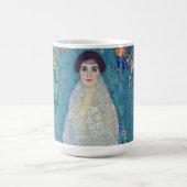 Portrait of Elisabeth Lederer, Gustav Klimt コーヒーマグカップ (中央)