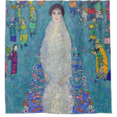 Portrait of Elisabeth Lederer, Gustav Klimt シャワーカーテン (正面)
