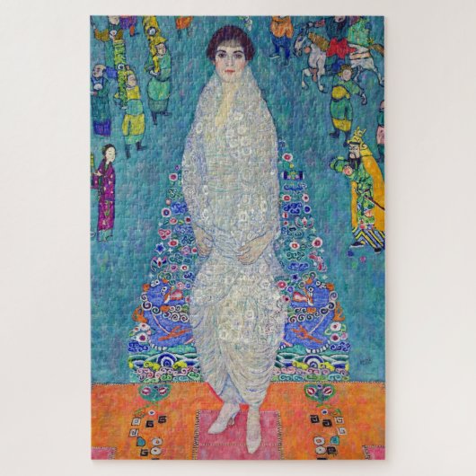 Portrait of Elisabeth Lederer, Gustav Klimt ジグソーパズル (縦)