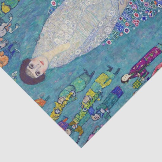 Portrait of Elisabeth Lederer, Gustav Klimt 薄葉紙 (詳細)