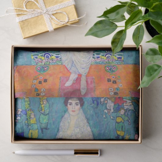 Portrait of Elisabeth Lederer, Gustav Klimt 薄葉紙 (ギフト)