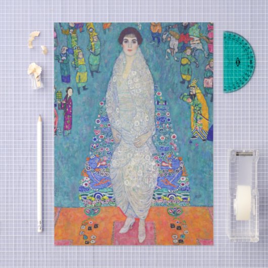 Portrait of Elisabeth Lederer, Gustav Klimt 薄葉紙 (クラフト)