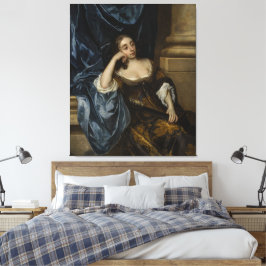 Portrait of Elizabeth Capel, Countess of Carnarvon キャンバスプリント