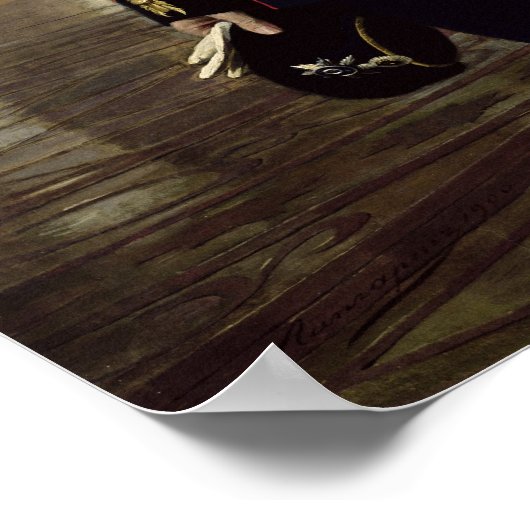 Portrait of Emperor Nicholas II, 1900 ポスター (角)