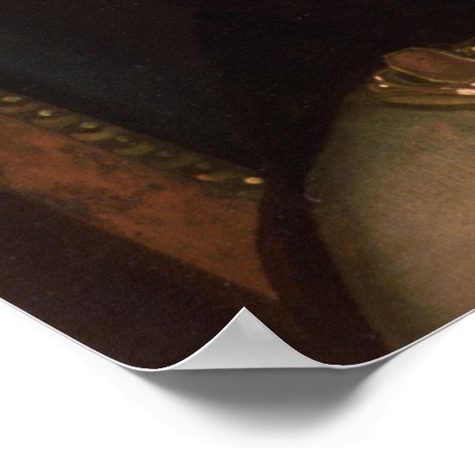 Portrait of Franz Schubert , Austrian composer ポスター (角)