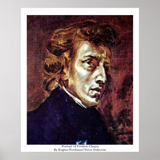 Portrait Of Frédéric Chopin ポスター (正面)