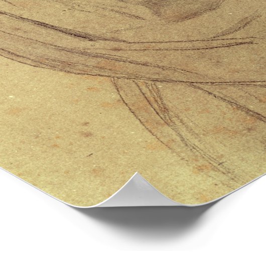 Portrait of George Sand  1837 ポスター (角)