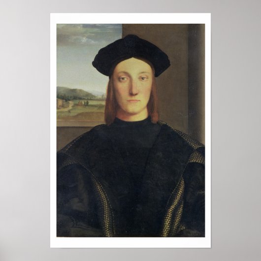 Portrait of Guidobaldo da Montefeltro, Duke of Urb ポスター (正面)