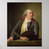 Portrait of Hubert Robert  1788 ポスター (正面)