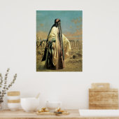 Portrait of Jane Digby el Mezrab (Palmyra) 1859 ポスター (キッチン)