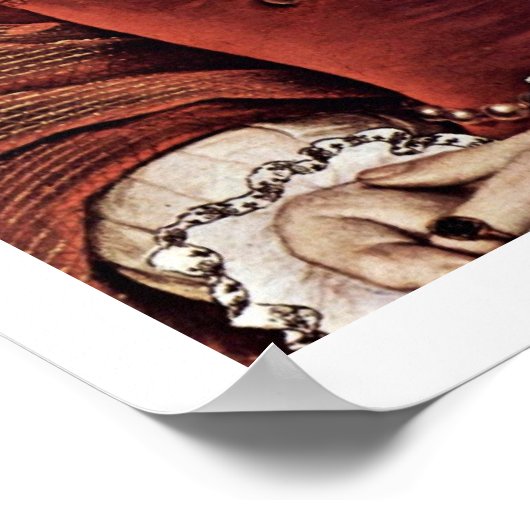 Portrait Of Jane Seymour, Queen Of England ポスター (角)