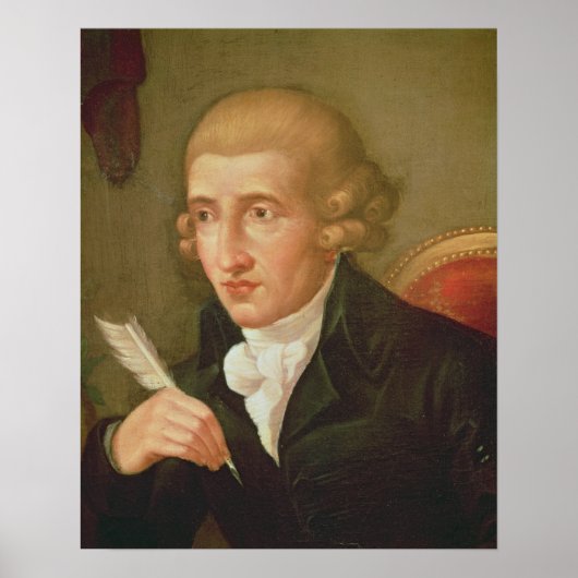 Portrait of Joseph Haydn ポスター (正面)
