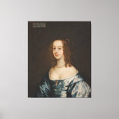 Portrait of Lady Diana Grey, Countess キャンバスプリント (正面)