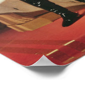 Portrait of Ludwig II of Bavaria in uniform ポスター (角)