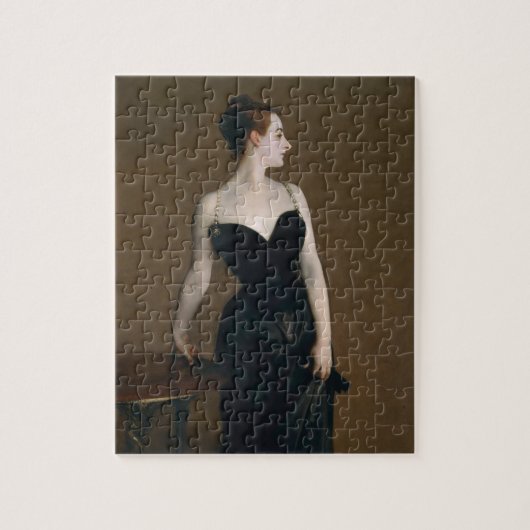 Portrait of Madame X (Madame Gautreau) by Sargent ジグソーパズル (縦)