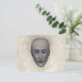 Portrait of Marcel Duchamp by Florine Stettheimer ポストカード (スタンド正面)