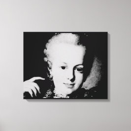 Portrait of Marie Antoinette Maria Antonia Austria キャンバスプリント