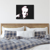 Portrait of Marie Antoinette Maria Antonia Austria キャンバスプリント (インサイチュ (寝室))