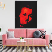 Portrait of Marie Antoinette Maria Antonia Austria キャンバスプリント (インサイチュ (リビング))