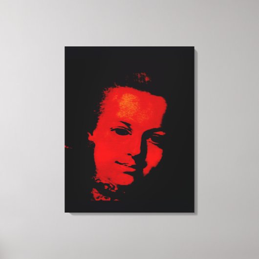 Portrait of Marie Antoinette Maria Antonia Austria キャンバスプリント (正面)