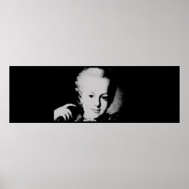 Portrait of Marie-Antoinette Maria Antonia Austria ポスター