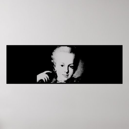 Portrait of Marie-Antoinette Maria Antonia Austria ポスター (正面)