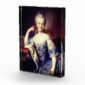 Portrait of Marie Antoinette – Martin van Meytens フォトブロック (右)